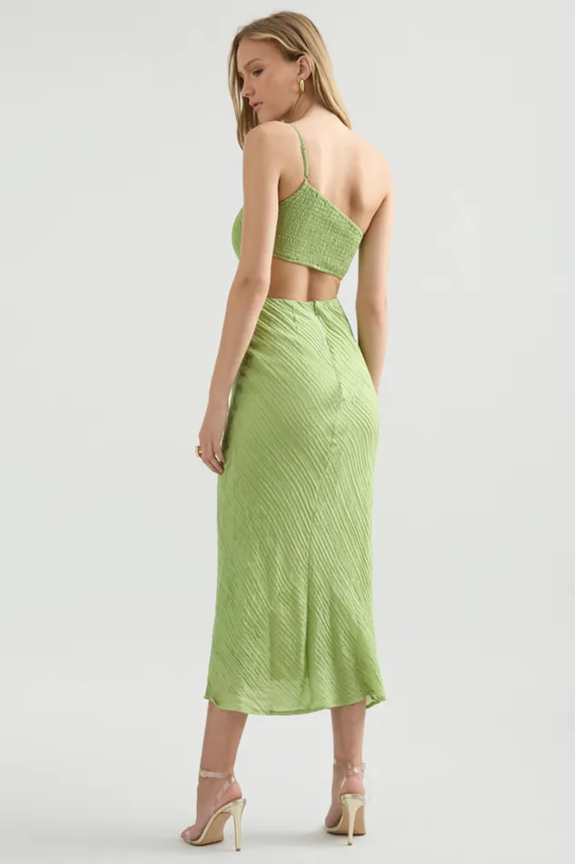 Runaway The Label Midi Dresses Norah Midi Dress Apple 8211 Women Runaway The Label Midi Dresses Norah Midi Dress Apple 8211 Women