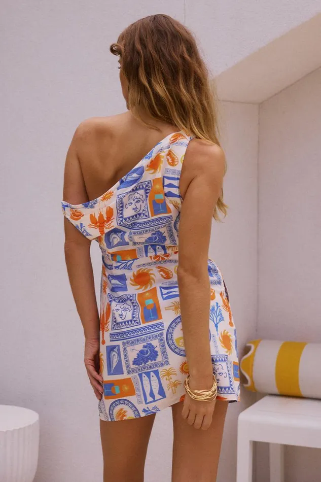 Runaway The Label Mini Dresses CATERINA MINI DRESS Caterina Print 8211 Women