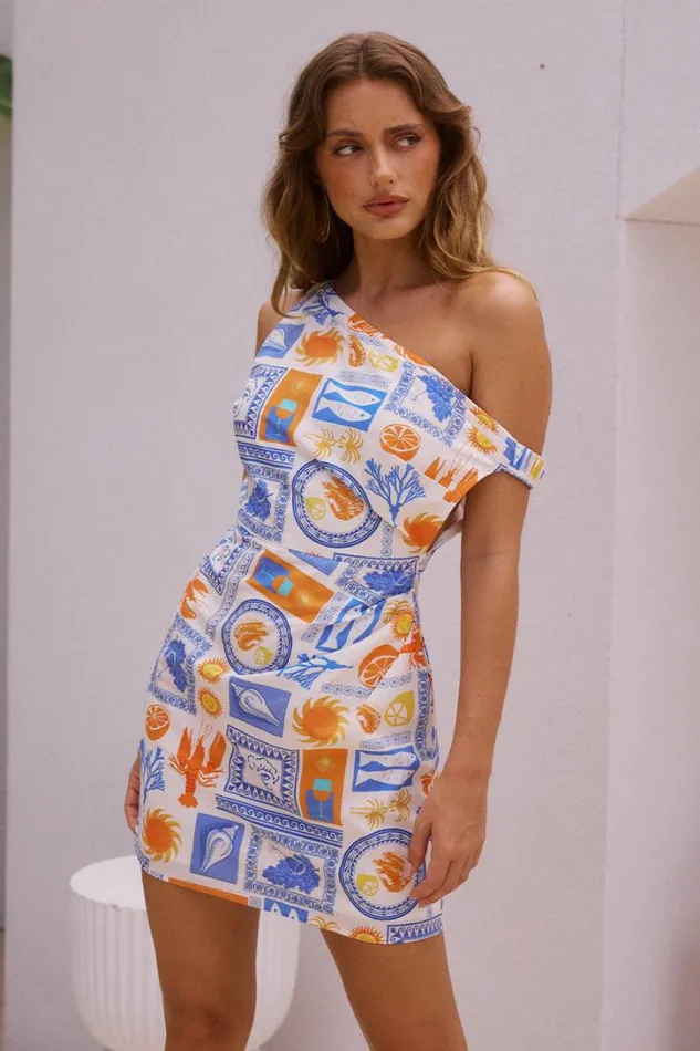 Runaway The Label Mini Dresses CATERINA MINI DRESS Caterina Print 8211 Women