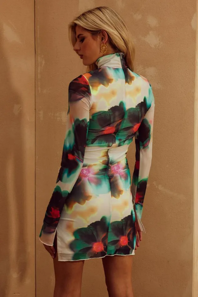 Runaway The Label Mini Dresses JORDI MINI DRESS Camila Print 8211 Women