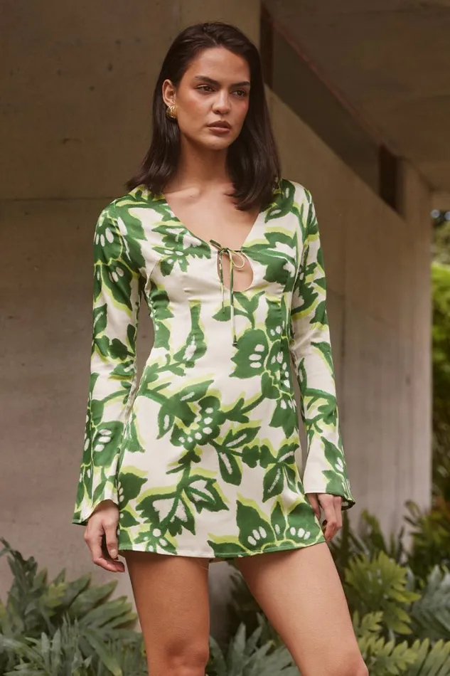 Runaway The Label Mini Dresses MIRAGE MINI DRESS Luela Print 8211 Women