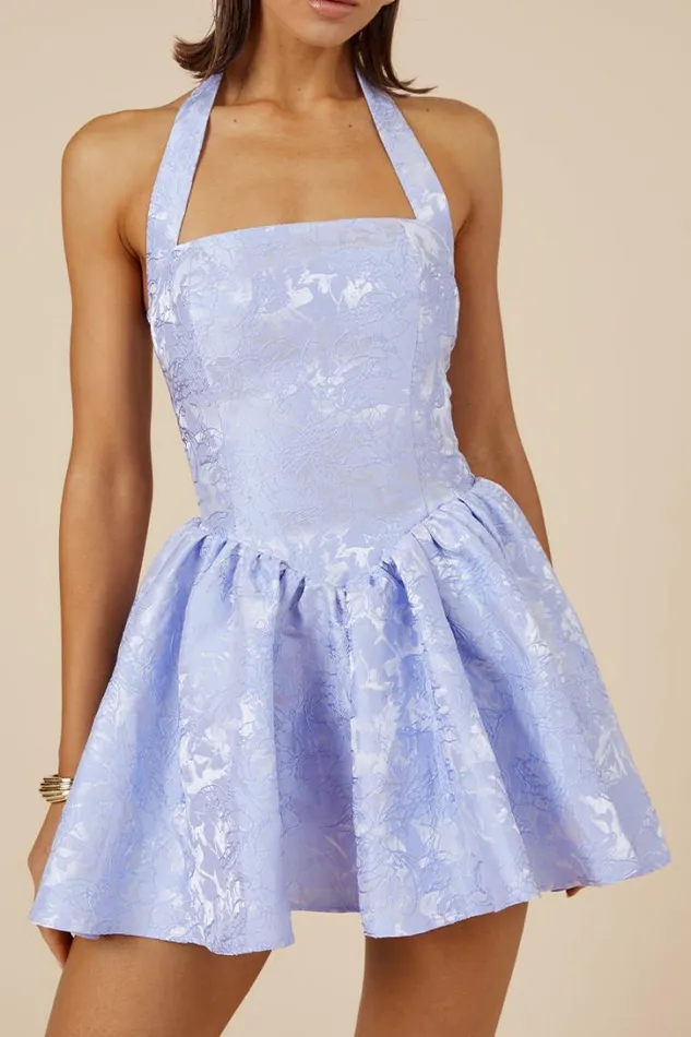 Runaway The Label Mini Dresses SABINE MINI DRESS Periwinkle 8211 Women