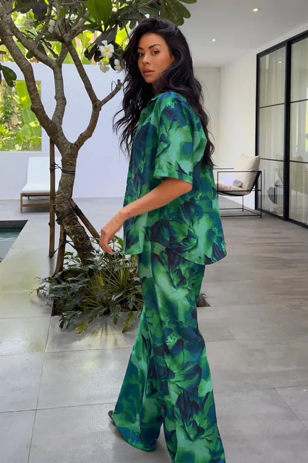 Runaway The Label Pants KARMA PANT Calista Green 8211 Women