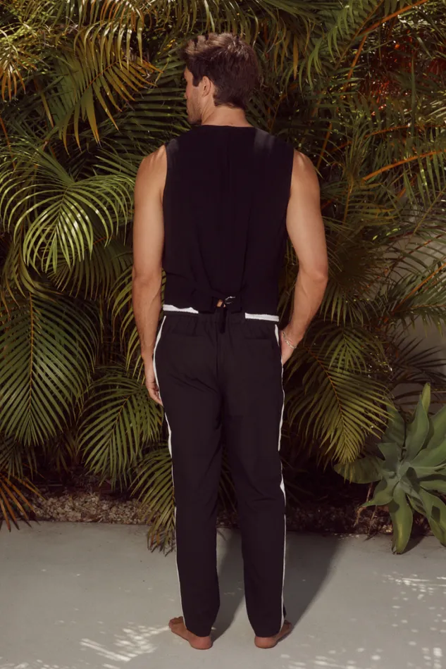 Runaway The Label Pants LORENZO PANT Blackwhite 8211 Men