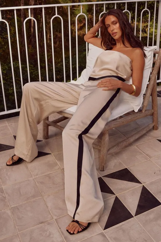Runaway The Label Pants TURNER PANT Sand 8211 Women
