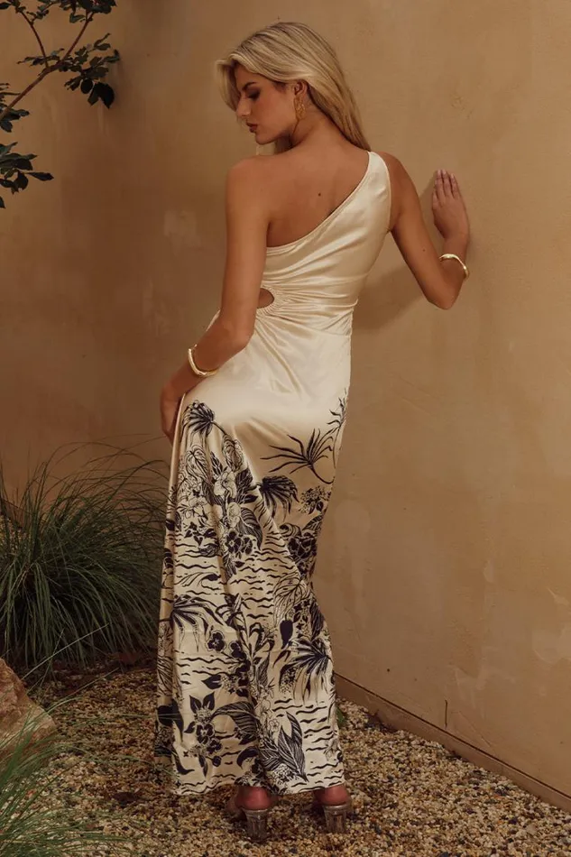 Runaway The Label Race Day Dresses BARZILIO DRESS Belazo Sand 8211 Women