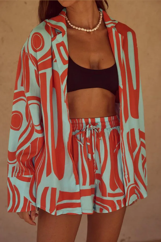 Runaway The Label Shirts and Blouses SOLA SHIRT Alba Print 8211 Women