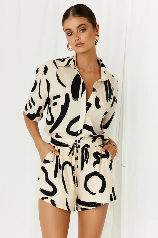Runaway The Label Shirts and Blouses YORK COTTON SHIRT Sandblack 8211 Women Runaway The Label Shirts and Blouses YORK COTTON SHIRT Sandblack 8211 Women