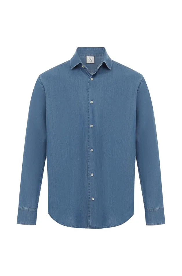 Runaway The Label Shirts JAKE SHIRT Blue 8211 Men