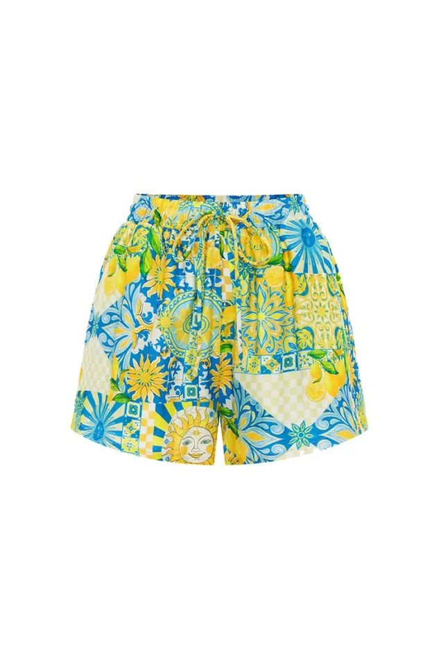 Runaway The Label Shorts NIKKO SHORT Anacapri Lemon 8211 Women
