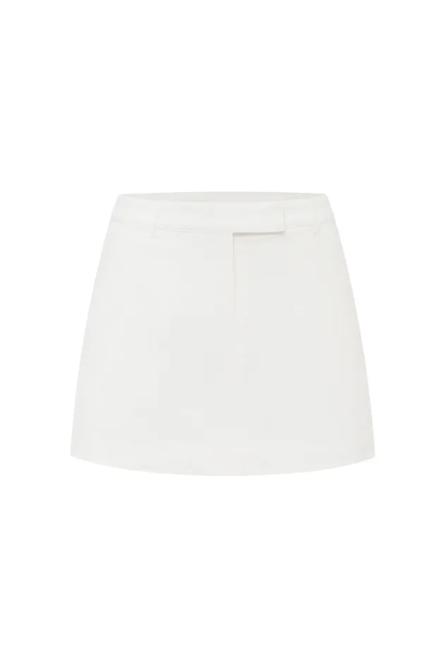 Runaway The Label Skirts ZION MINI SKIRT White 8211 Women
