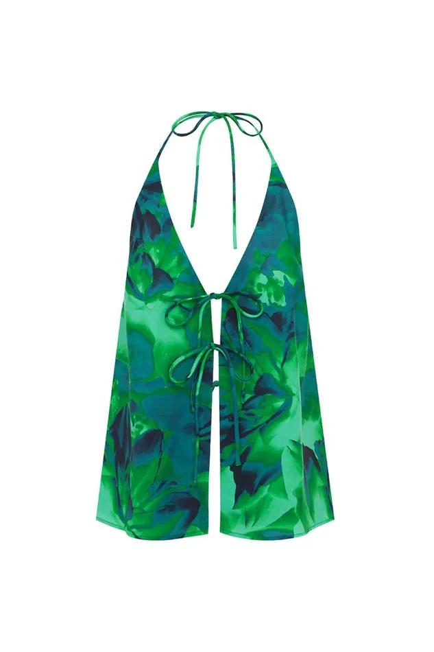 Runaway The Label Summer Sets LUISA TOP Calista Green 8211 Women