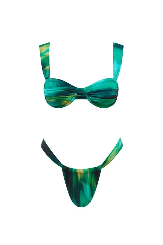 Runaway The Label Summer Sets TROPEZ BOTTOM Cabana Print 8211 Women