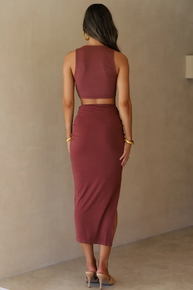 Runaway The Label Winter Sets Dominica Crop Cami Cinnamon 8211 Women Runaway The Label Winter Sets Dominica Crop Cami Cinnamon 8211 Women