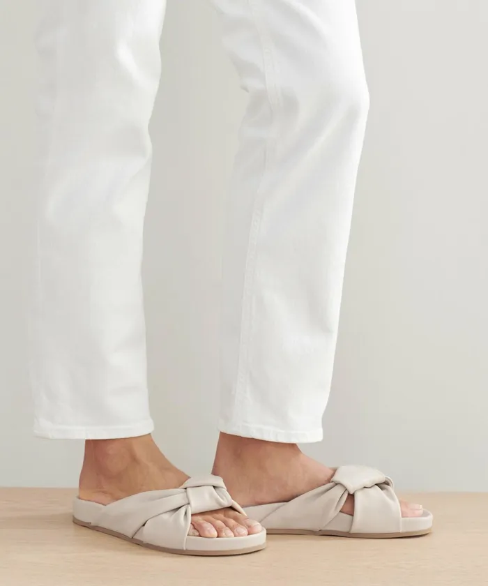 Sandals and Slides Women Jenni Kayne Leather Knot Sandal Sand