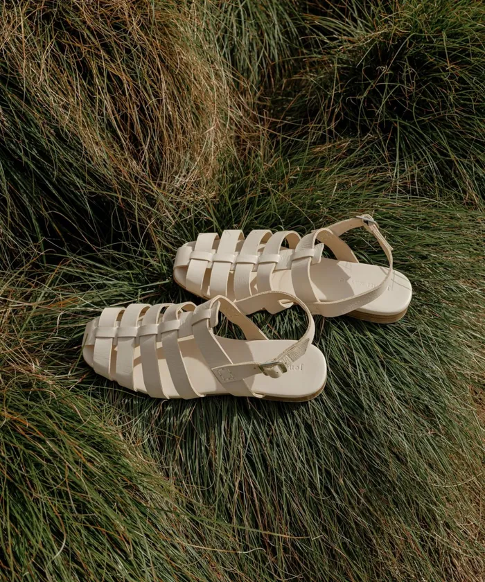 Sandals and Slides Women Jenni Kayne Leather Lake Sandal Sand