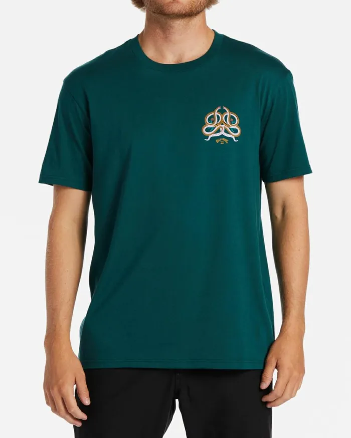 Serpientes TShirt Deep Teal Men Billabong TShirts