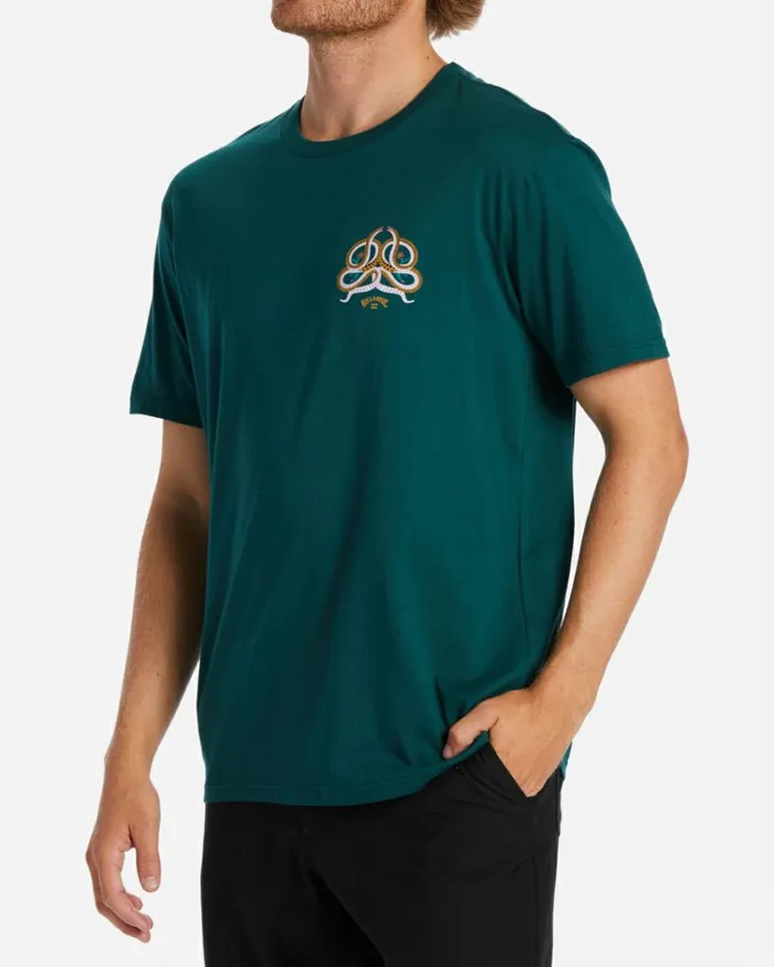Serpientes TShirt Deep Teal Men Billabong TShirts