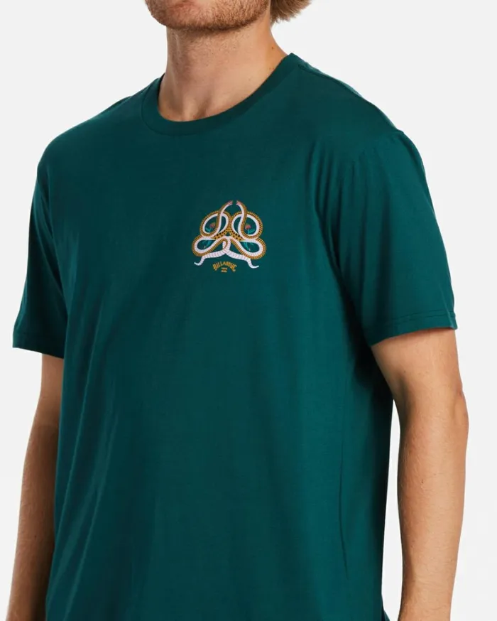 Serpientes TShirt Deep Teal Men Billabong TShirts
