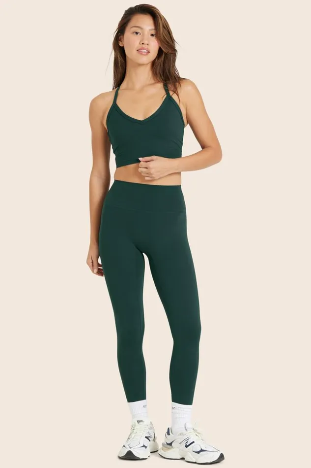 SET ACTIVE Activewear SPORTBODY SPORTY LEGGINGS 8211 IVY 8211 Women