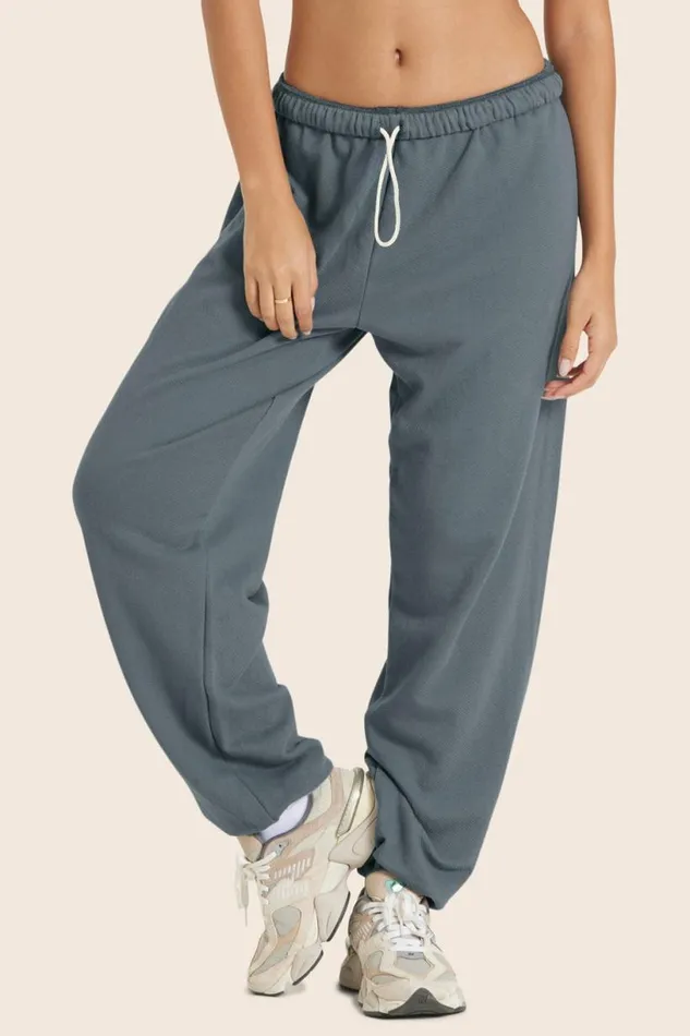SET ACTIVE Bottoms LIGHTWEIGHT SWEATS CLASSIC OLD SCHOOL SWEATPANTS 8211 SLATE 8211 Women