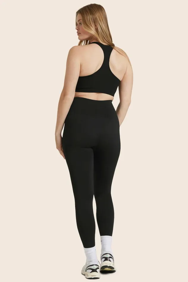 SET ACTIVE Bottoms SCULPTFLEX POWER HIGHRISE LEGGINGS 8211 ONYX 8211 Women