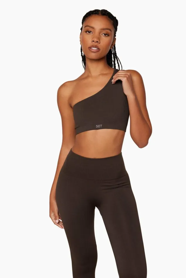 SET ACTIVE Bras SCULPTFLEX POWER SHOULDER BRA 8211 ESPRESSO 8211 Women