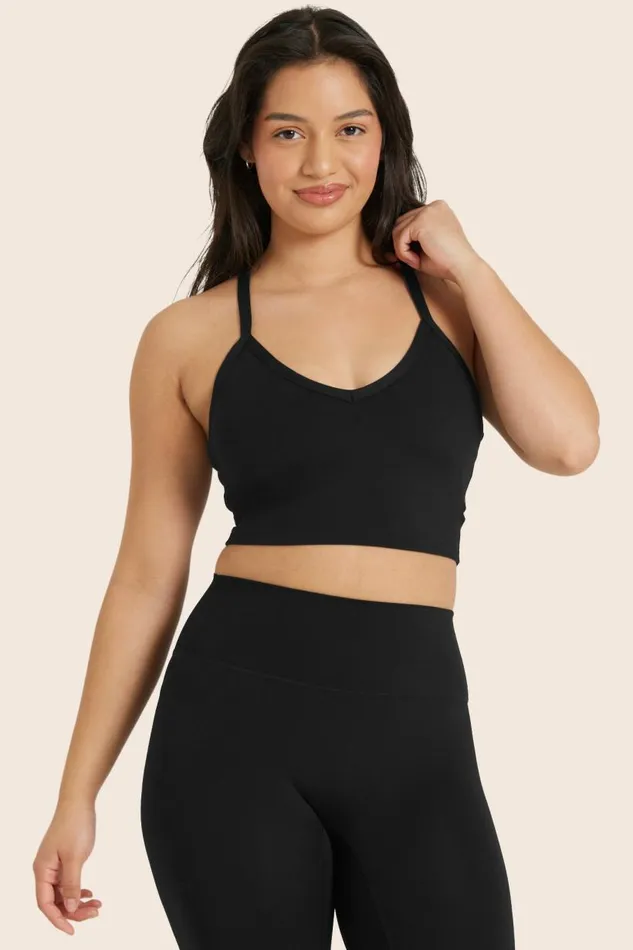 SET ACTIVE Bras Tops SPORTBODY SPORTY Y CAMI BRA 8211 ONYX 8211 Women