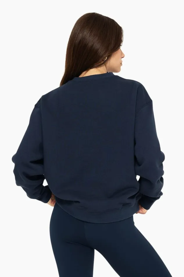 SET ACTIVE Sweats HEAVYWEIGHT SWEATS CREWNECK 8211 OXFORD 8211 Women
