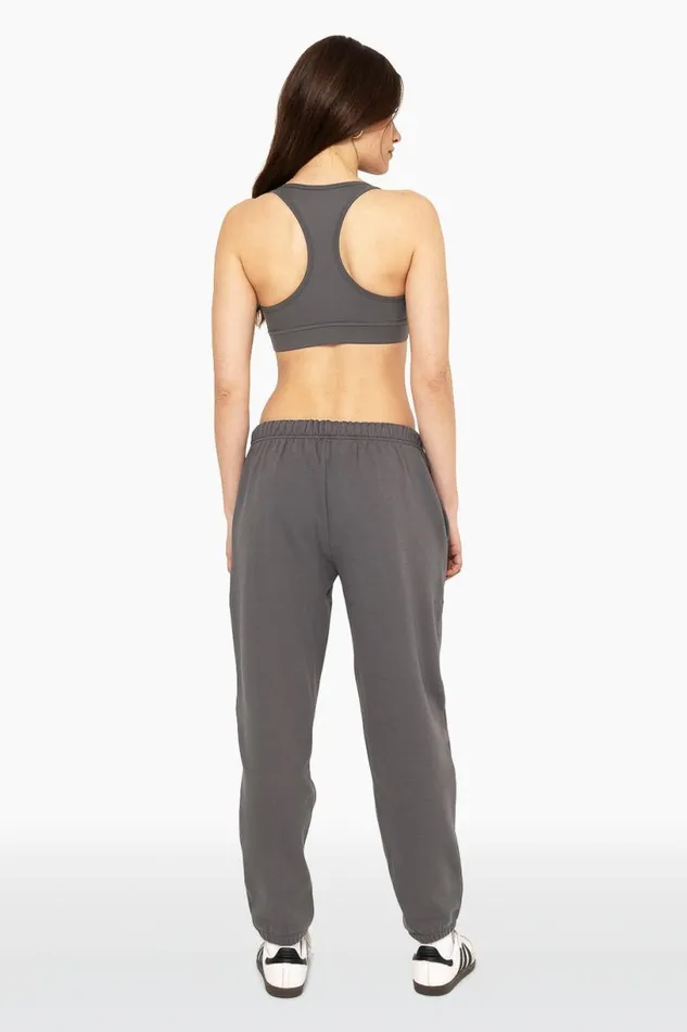 SET ACTIVE Sweats HEAVYWEIGHT SWEATS DRAWSTRING SWEATPANTS 8211 GRAPHITE 8211 Women