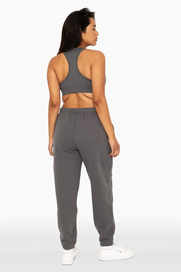 SET ACTIVE Sweats HEAVYWEIGHT SWEATS DRAWSTRING SWEATPANTS 8211 GRAPHITE 8211 Women