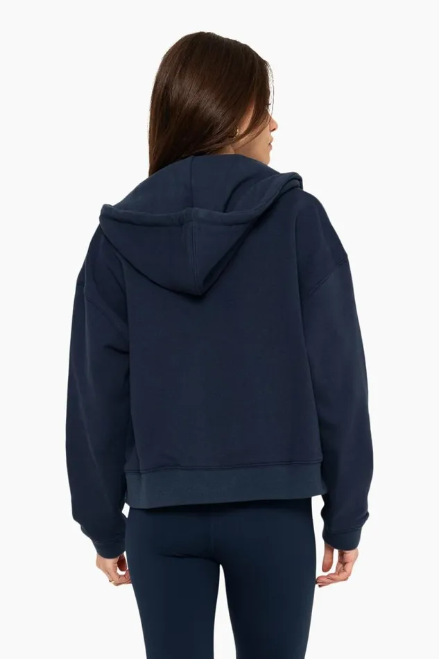 SET ACTIVE Sweats HEAVYWEIGHT SWEATS ZIP HOODIE 8211 OXFORD 8211 Women