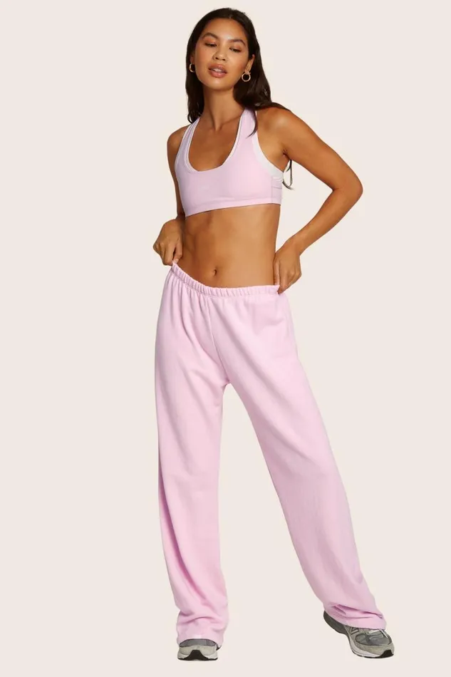 SET ACTIVE Sweats LIGHTWEIGHT SWEATS CLASSIC STRAIGHT LEG SWEATPANTS 8211 PRIMROSE 8211 Women
