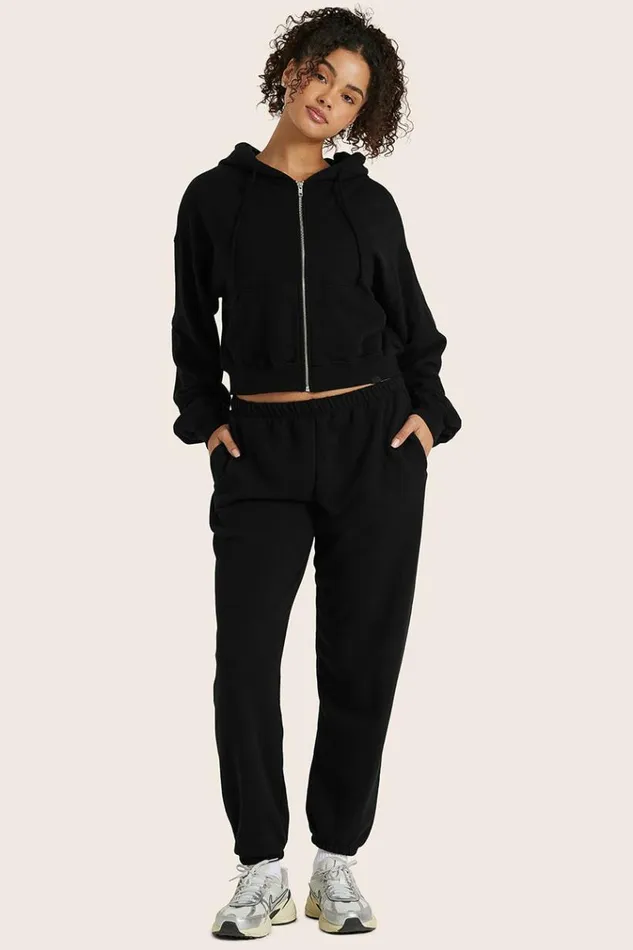 SET ACTIVE Sweats LIGHTWEIGHT SWEATS CLASSIC SWEATPANTS 8211 ONYX 8211 Women