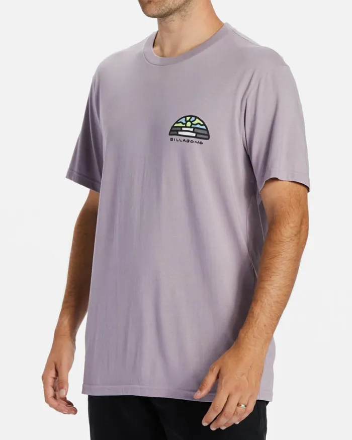 Shine TShirt Purple Ash Men Billabong TShirts