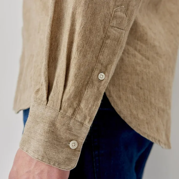 Shirts Men Oliver Sweeney Lambley Sand Shirts Men Oliver Sweeney Lambley Sand