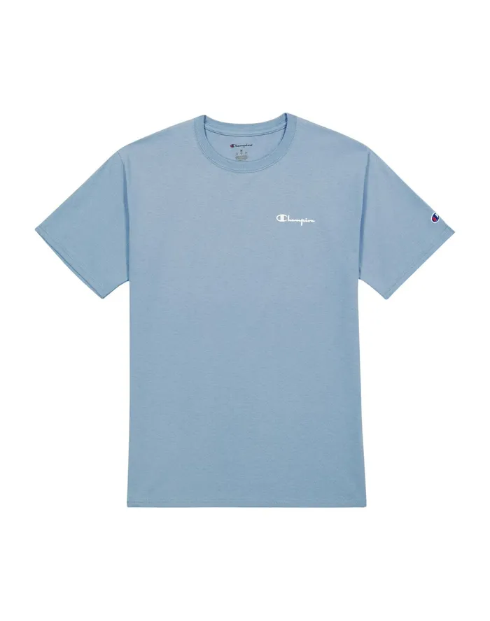 ShortSleeve TShirt Sailing Team Denim Jacket Blue Men Champion TShirts and Tops