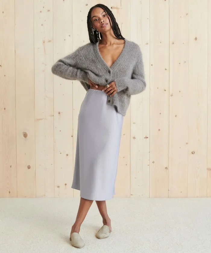 Skirts Women Jenni Kayne Slip Skirt Frost