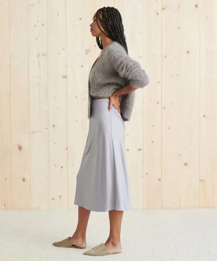 Skirts Women Jenni Kayne Slip Skirt Frost