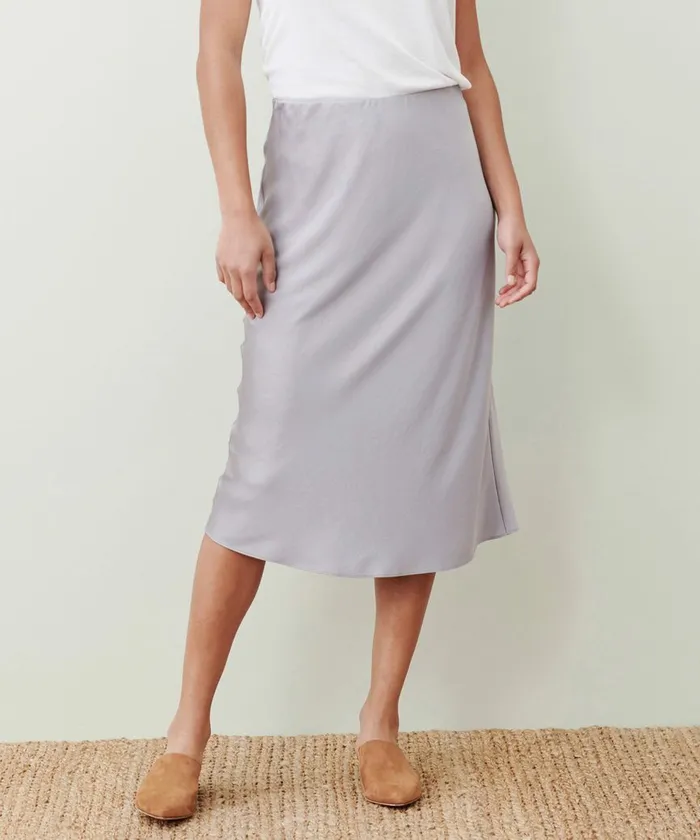 Skirts Women Jenni Kayne Slip Skirt Frost