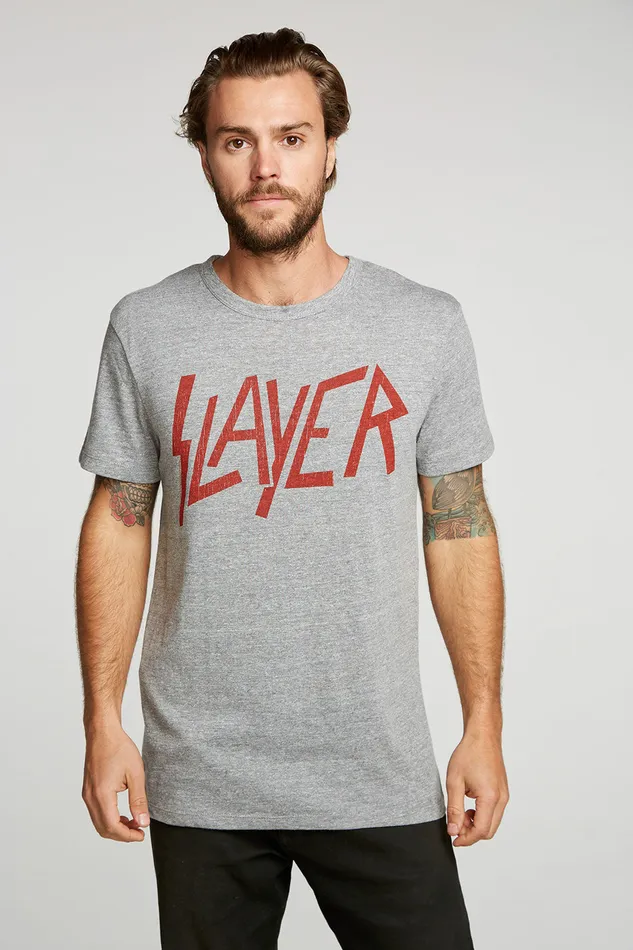 Slayer Classic Logo Mens Tops Chaser Brand