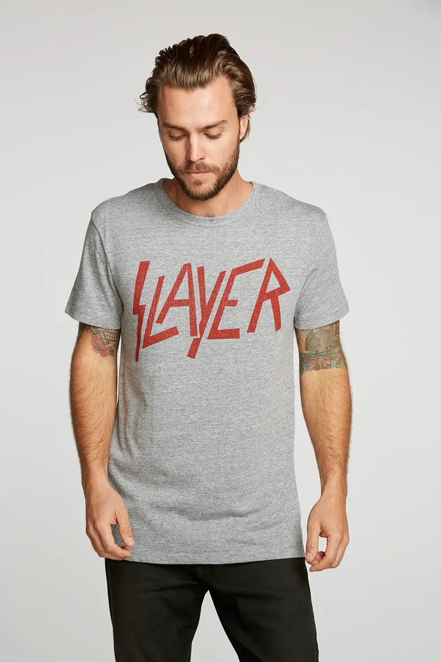 Slayer Classic Logo Mens Tops Chaser Brand