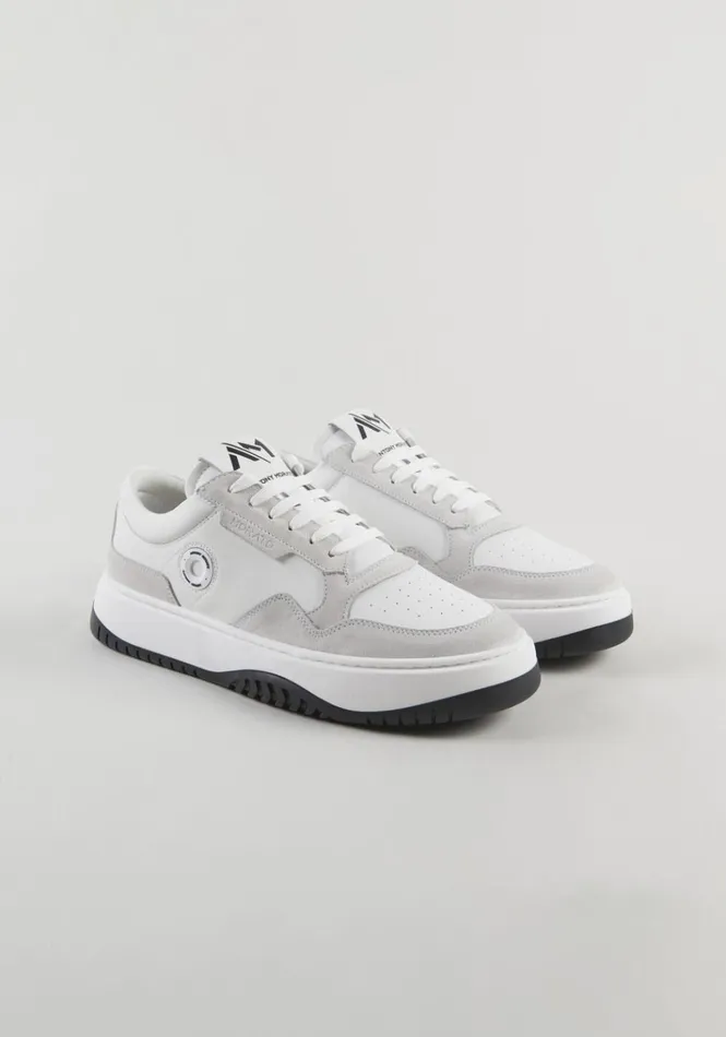 Sneakers Men Antony Morato Ehran Leather Sneakers White