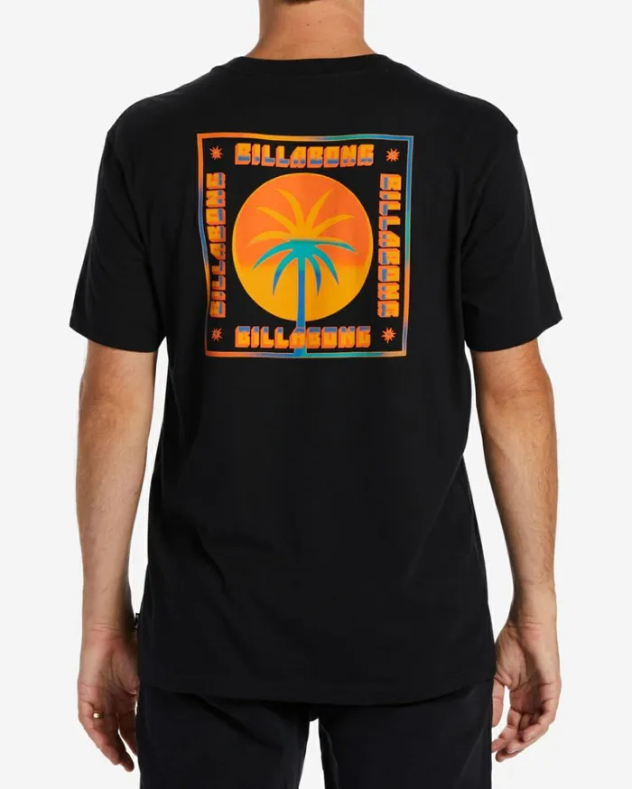 Social TShirt Black Men Billabong TShirts