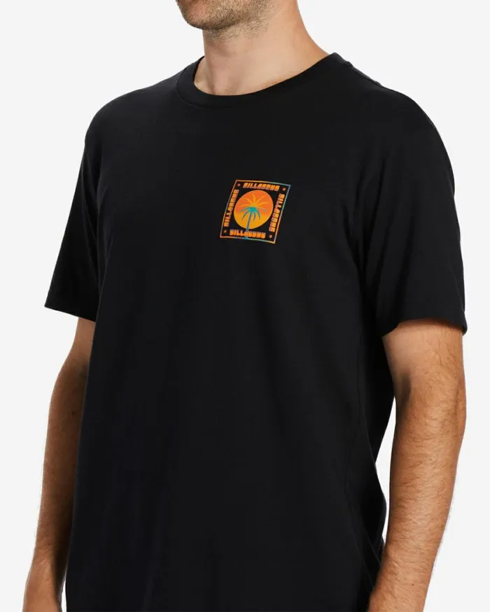 Social TShirt Black Men Billabong TShirts