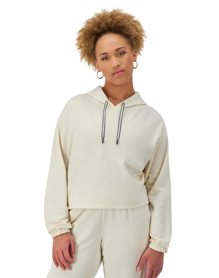 Soft Touch Hoodie C Logo Natural Women Champion Hoodies and Sweatshirts