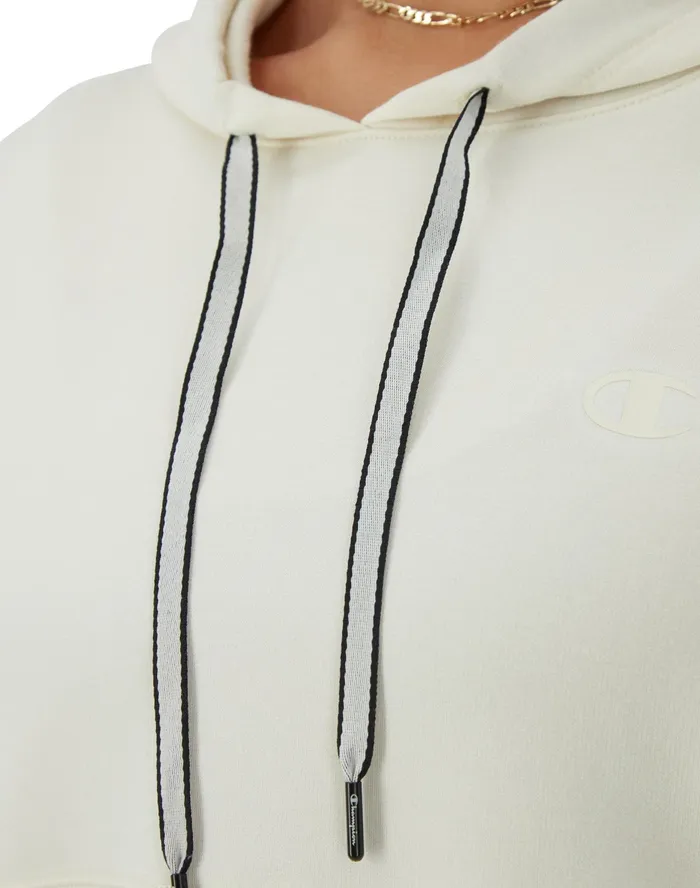 Soft Touch Hoodie C Logo Natural Women Champion Hoodies and Sweatshirts