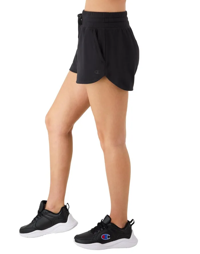 Soft Touch Shorts C Logo 25034 Black Women Champion Shorts