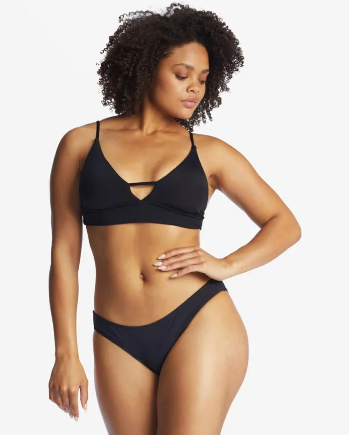 Sol Searcher Lowrider Bikini Bottoms Black Pebble Women Billabong Bikini Bottoms