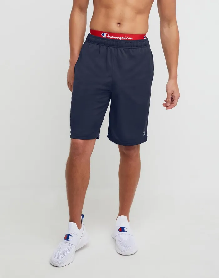 Sport Shorts Moisture Wicking 10034 Navy Men Champion Shorts